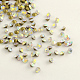 ポイントガラスラインストーン  バックメッキ  ダイヤモンド  クリスタルAB  1.4~1.5mm  約144個/グロス RGLA-PP8-26B-1
