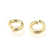 Messing Open Ringe springen&nbsp;X-KK-V007-004G-01-2
