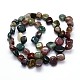 Natural Indian Agate Beads Strands G-O050-04-2