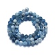 Natural Aquamarine Beads Strands G-G927-08-2