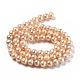 Natural Cultured Freshwater Pearl Beads Strands PEAR-L033-08B-01-3