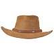 Superfindings 4 pz 4 stile cappello da cowboy fascia finta pelle sudoccidentale etnico occidentale cinture per cappelli cappello da cowboy fascia di ricambio con fibbia in lega sovrapposizione cintura per cappello per accessori per cappelli FIND-FH0006-53-5