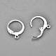 304 Stainless Steel Leverback Earring Findings X-STAS-F155-13S-2