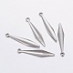 316 Surgical Stainless Steel Pendants X-STAS-P198-04-1