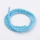 Imitation Jade Glass Beads Strands GLAA-A036-A13-3