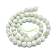 Natural Myanmar Jade/Burmese Jade Beads Strands G-D0001-09-8mm-2