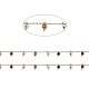 3.28 Fuß handgefertigte facettierte natürliche Tigerauge Perlenketten X-CHC-E021-02J-P-1