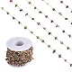 Chaînes de perles de copeaux de tourmaline naturelle CHC-SZ0001-62C-1