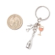 Подвесные брелки из сплава эмали KEYC-JKC01267-3