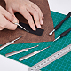 Benecreat bricolage outils de couture en cuir en acier inoxydable TOOL-BC0001-18-4