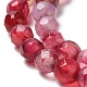 Chapelets de perles d'agate naturelle G-Q1000-02E-3