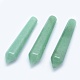 Natürliche grüne Aventurin spitzen Perlen G-E490-E13-01-1