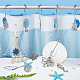 AHANDMAKER 10 Pieces Shower Curtain Hooks DIY-GA0003-84-5