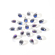20Pcs Transparent Spray Painted Glass Charms GLAA-YW0001-03C-2