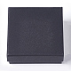 Красно-бумажные картонные шкатулки для драгоценностей CBOX-WH0003-05B-2