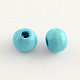 Round Wood Beads X-WOOD-Q017-8mm-01-LF-1