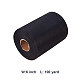 BENECREAT 6 Inch x 200 Yards Black Tulle Roll Spool for Party Decorations and Tutu Skirt Making OCOR-BC0002-01-3