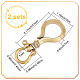 WADORN 1Pc Brass D Ring Screw Pin Anchor Shackle FIND-WR0010-61-2
