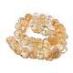 Chapelets de perles de citrine naturelle G-O052-03-5