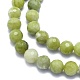 Taiwan naturelles perles de jade de brins G-K310-A23-8mm-3