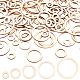 Ahandmaker 100 pieza anillos de madera natural WOOD-GA0001-30-1