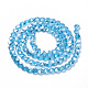 Electroplate Glass Beads EGLA-Q091-14mm-A10-2