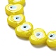 Chapelets de perles vernissées manuelles LAMP-E023-07C-04-3
