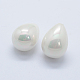 Perlas de concha de arco iris plateado BSHE-L032-02-2