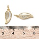 Латунные микро проложить кубического циркония подвески KK-U070-14B-G-3