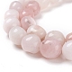 Natural Pink Opal Beads Strands G-I194-25-2