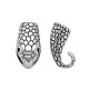 Tibetan Style Alloy Hook and Snake Head Clasps TIBE-TA0001-06AS-6
