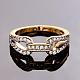Trendy Real 18K Gold Plated Tin Alloy Cubic Zirconia Rings for Women RJEW-BB09366-7G-2