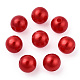 Spray Painted ABS Plastic Imitation Pearl Beads OACR-T015-05B-13-3