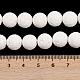 Synthetische Lavasteinperlenstränge&nbsp;G-S397-D02-8mm-4