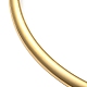 真空メッキ202ステンレススチールワイヤーチョーカーネックレス  女性用の硬いネックレス  ゴールドカラー  内径：5.63インチ（14.3cm） NJEW-H011-06G-2