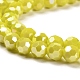 Supports de perles de verre opaques EGLA-A035-P6mm-B04-3