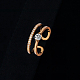 Fashion Style Real 18K Gold Plated Brass Hollow Cubic Zirconia Cuff Rings RJEW-EE0001-104G-D-2