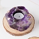 Natural Amethyst Candle Holders DJEW-PW0011-06L-1