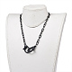 Personalized ABS Plastic Cable Chain Necklaces NJEW-JN02850-02-4