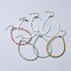 Faceted Glass Beaded Bracelets BJEW-JB04593-1
