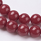 Natural Coral Beads Strands CORA-D029-6mm-1-3