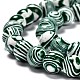 Synthetic Malachite Beads Strands G-I199-32-8mm-L-2