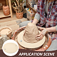 Деревянная глиняная доска DIY-WH0430-859-6