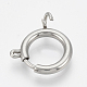 304 Stainless Steel Spring Ring Clasps STAS-T033-31E-1