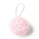 Ornements de boule de Noël tricotés en fil AJEW-P106-01C-2