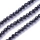 Natural Spinel Beads Strands X-G-F619-14-3mm-1