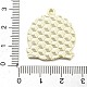 Pendentifs d'émail en alliage&nbsp;PALLOY-E582-04G-03-3