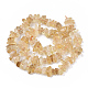 Chapelets de perles de citrine naturelle G-S362-050-2