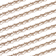 Olycraft 10 yards bordure en dentelle dorée 20 mm de large bordure en dentelle brodée dorée ruban de dentelle en polyester garniture en dentelle florale métallique pour mariage mariée bricolage couture artisanat vêtements décoration OCOR-OC0001-22-1