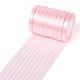 Cinta de conciencia rosada para el cáncer de mama materiales para hacer cajas de regalos del día de san valentín paquetes de cinta de raso de una cara RC10mmY004-2